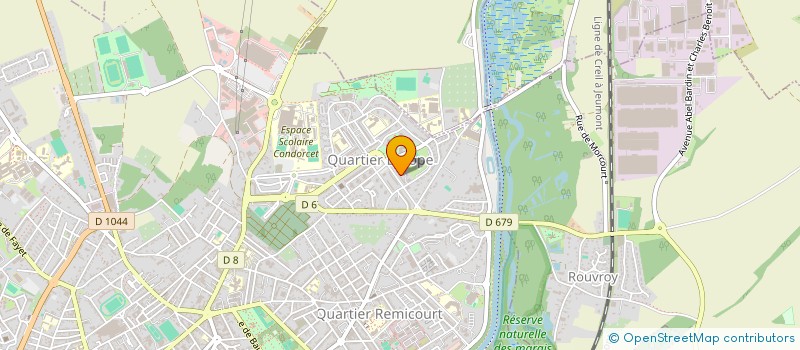 localisation de l'entreprise MONSIEUR LOGAN ROHART à SAINT-QUENTIN