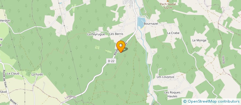 localisation de l'entreprise MONSIEUR LOGAN ROQUES  PRESSIGNAC-VICQ