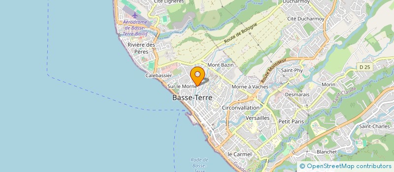 localisation de l'entreprise MONSIEUR LOGAN RUPAIRE à BASSE-TERRE