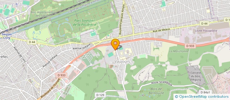 localisation de l'entreprise MONSIEUR LOGAN TOM  VAUJOURS