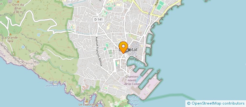 localisation de l'entreprise MONSIEUR LOGAN VANTHOURNOUT  LA CIOTAT