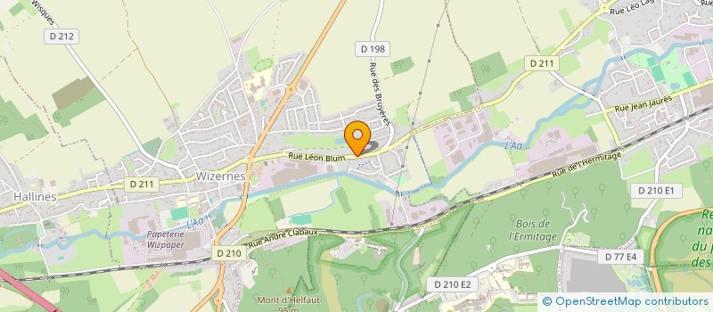 localisation de l'entreprise MONSIEUR LOGAN VAROUX  WIZERNES