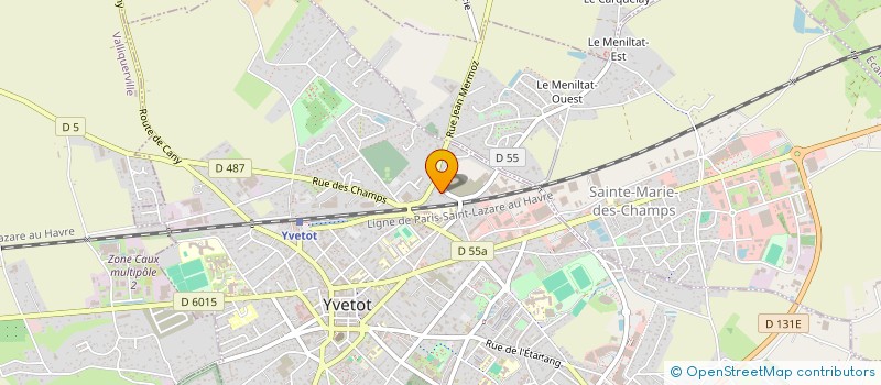 localisation de l'entreprise MONSIEUR LOGAN VIEILLOT  YVETOT