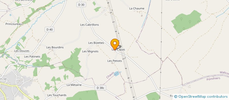 localisation de l'entreprise MONSIEUR LOGAN VILLAUDIERE à CHAVIN