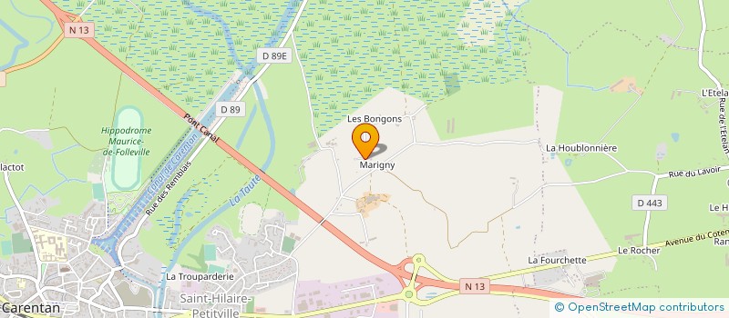 localisation de l'entreprise MONSIEUR LOGAN WISS à CARENTAN-LES-MARAIS