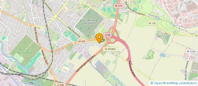 localisation de l'entreprise MONSIEUR LOGANE REYNARD  DIJON