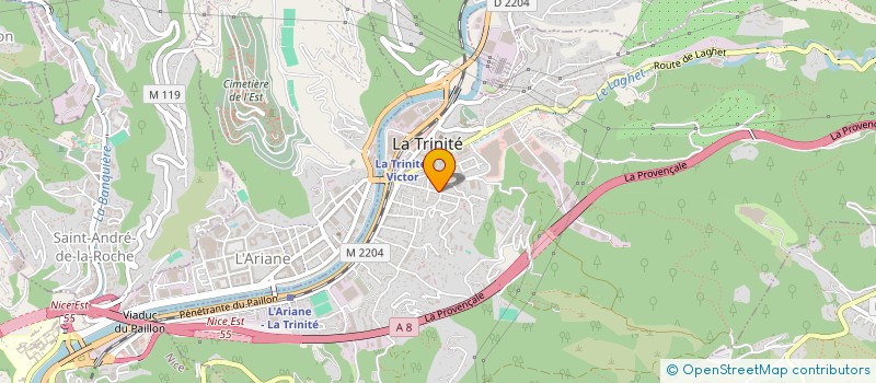 localisation de l'entreprise MONSIEUR LOGANN GAILLOU à LA TRINITE