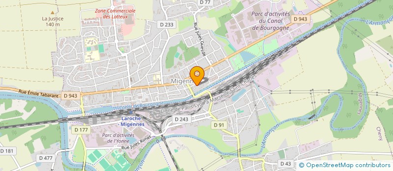 localisation de l'entreprise MONSIEUR LOGGAN SAINT-HILAIRE  MIGENNES