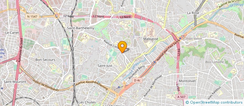 localisation de l'entreprise MONSIEUR LOGOUP TOUMI à MARSEILLE