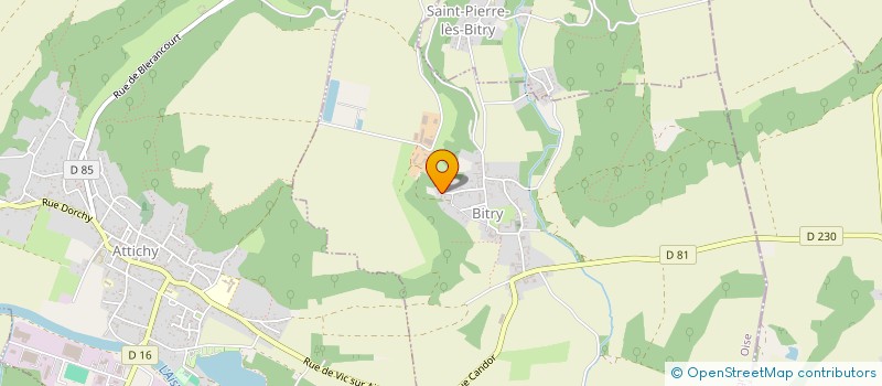 localisation de l'entreprise MONSIEUR LOHAN CALOT  BITRY