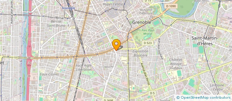 localisation de l'entreprise MONSIEUR LOHAN CHAUX  GRENOBLE