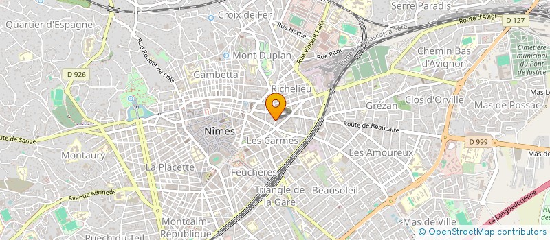 localisation de l'entreprise MONSIEUR LOHAN HARPAL  NIMES