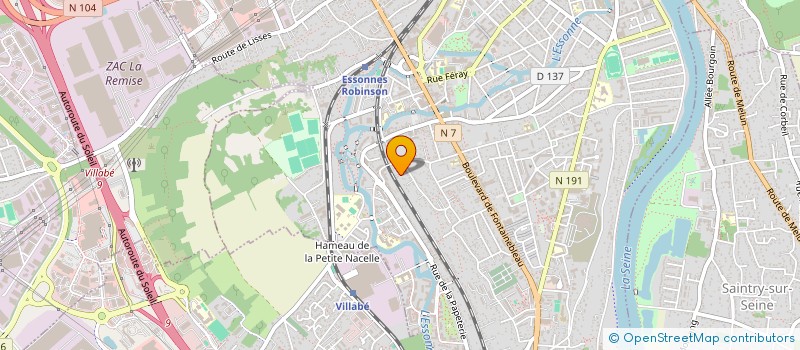 localisation de l'entreprise MONSIEUR LOHAY-DANAIS ABOU-ASSAF à CORBEIL-ESSONNES