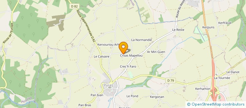 localisation de l'entreprise MONSIEUR LOIC ADAM à YVIAS