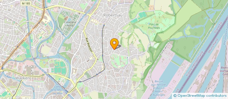 localisation de l'entreprise MONSIEUR LOIC AIGLE  STRASBOURG