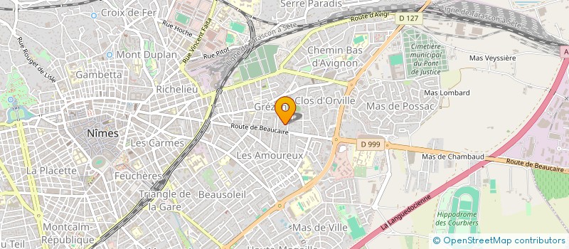 localisation de l'entreprise MONSIEUR LOIC AKONO  NIMES