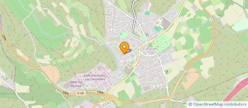 localisation de l'entreprise MONSIEUR LOIC ALBENQUE  CASTRIES