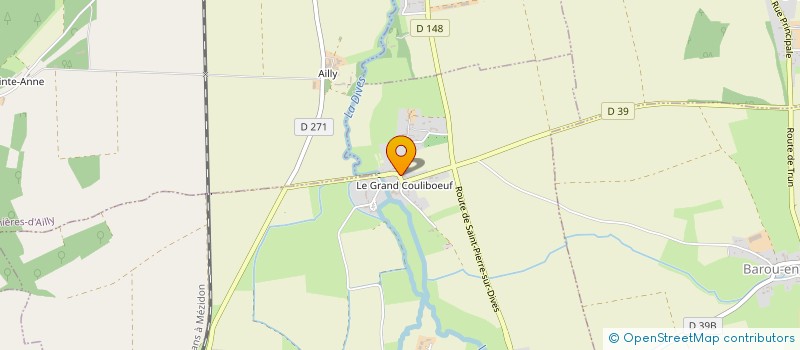 localisation de l'entreprise MONSIEUR LOIC ALIX  MORTEAUX-COULIBUF