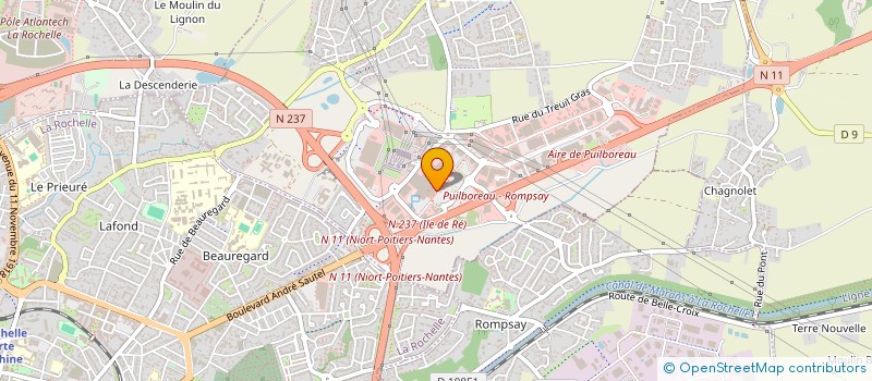 localisation de l'entreprise MONSIEUR LOIC ALLER  PUILBOREAU