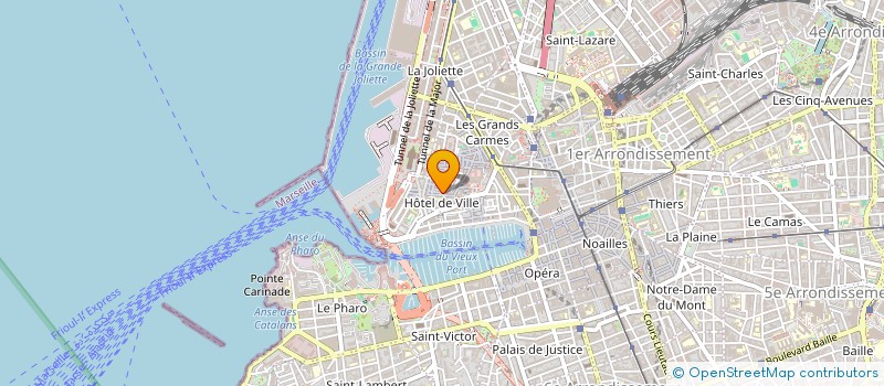 localisation de l'entreprise MONSIEUR LOIC ALMERICH-DAMBRINE à MARSEILLE