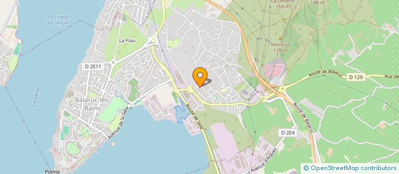localisation de l'entreprise MONSIEUR LOIC ALQUIER à BALARUC-LES-BAINS