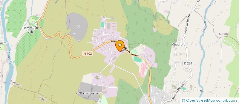 localisation de l'entreprise MONSIEUR LOIC ALTOBELLI  LAVILLEDIEU