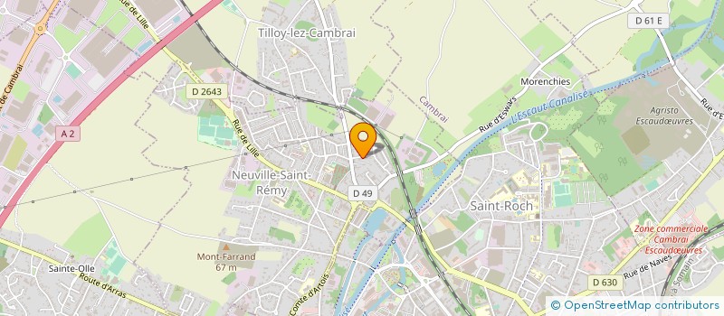 localisation de l'entreprise MONSIEUR LOIC ANASTASION  NEUVILLE-SAINT-REMY