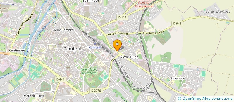 localisation de l'entreprise MONSIEUR LOIC ANNE MARIE  CAMBRAI