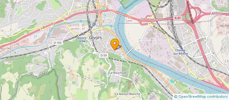 localisation de l'entreprise MONSIEUR LOIC ANSELMO  ANSE