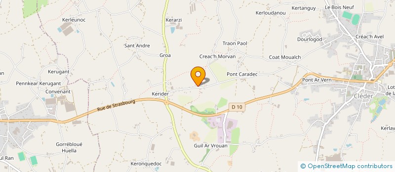 localisation de l'entreprise MONSIEUR LOIC APPAMON  CLEDER