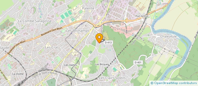 localisation de l'entreprise MONSIEUR LOIC ARIZZI  BESANCON