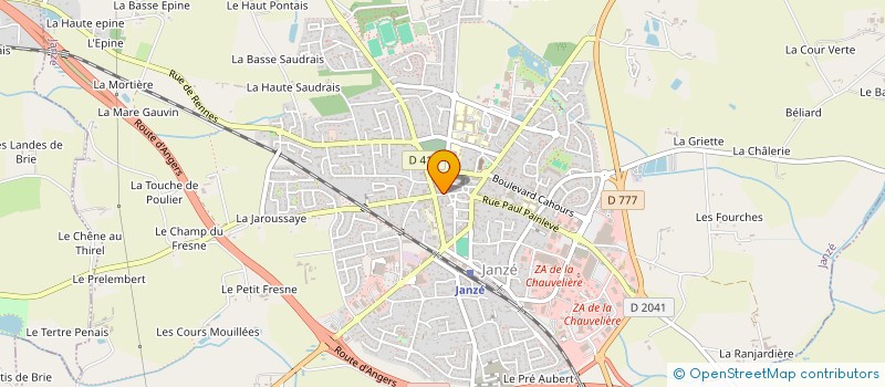 localisation de l'entreprise MONSIEUR LOIC ARNAUD  LES VANS