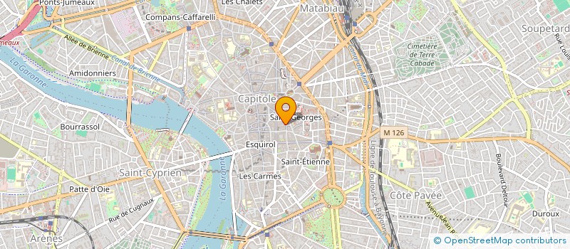 localisation de l'entreprise MONSIEUR LOIC ARNAUD  TOULOUSE