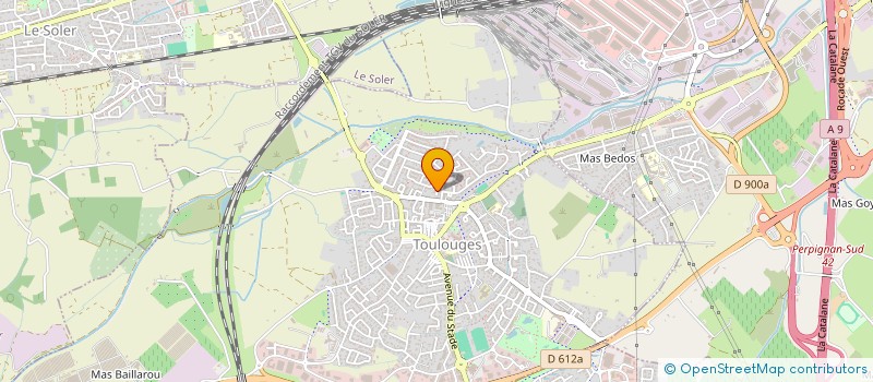 localisation de l'entreprise MONSIEUR LOIC ARTHAUD  TOULOUGES