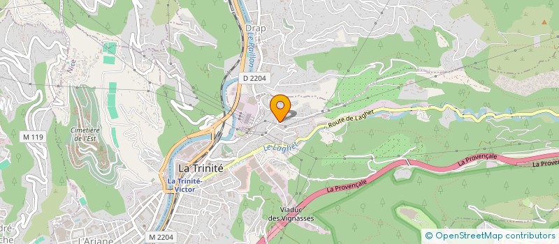 localisation de l'entreprise MONSIEUR LOIC ASTIJIANO  LA TRINITE