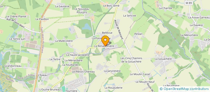 localisation de l'entreprise MONSIEUR LOIC ATHIMON  SAINT-MARS-DU-DESERT