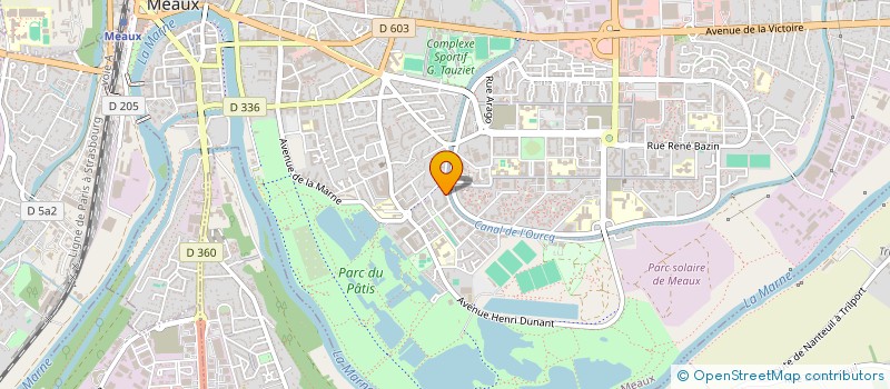 localisation de l'entreprise MONSIEUR LOIC AUBRIET  BOUILLANCY