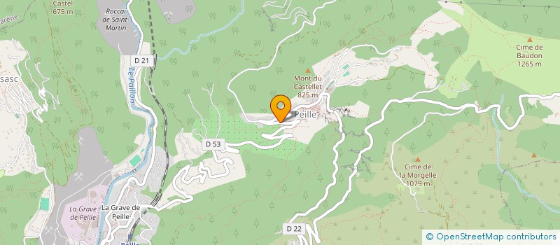 localisation de l'entreprise MONSIEUR LOIC AUDAX  PEILLE