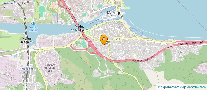 localisation de l'entreprise MONSIEUR LOIC AUDO  MARTIGUES