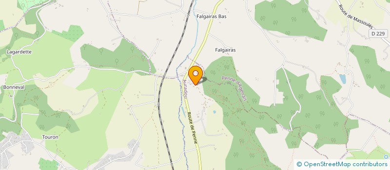 localisation de l'entreprise MONSIEUR LOIC BAILLES  AURADOU