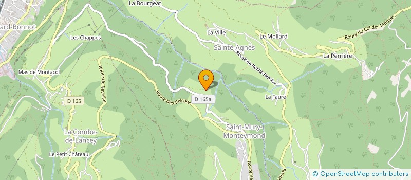 localisation de l'entreprise MONSIEUR LOIC BARD à SAINT-MURY-MONTEYMOND