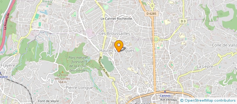 localisation de l'entreprise MONSIEUR LOIC BARRACHINA à CANNES