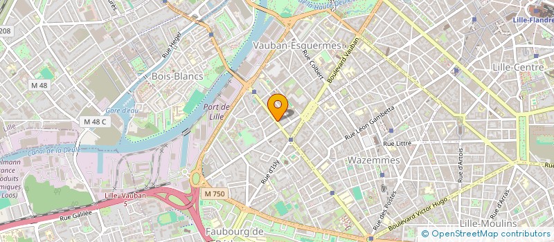 localisation de l'entreprise MONSIEUR LOIC BARRAS  LILLE