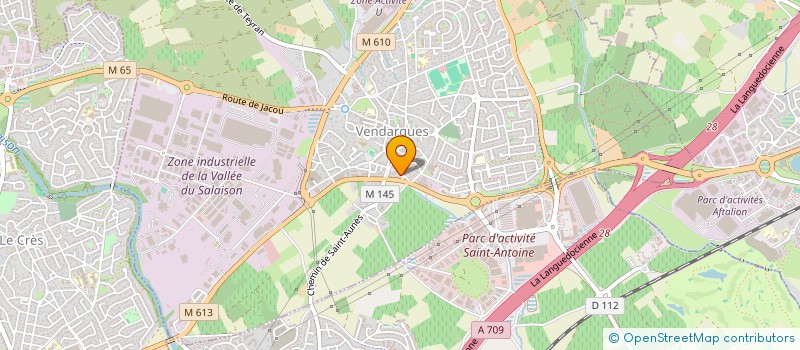 localisation de l'entreprise MONSIEUR LOIC BASTIDE à VENDARGUES