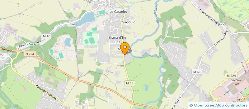 localisation de l'entreprise MONSIEUR LOIC BATARD à AUSSONNE