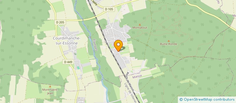 localisation de l'entreprise MONSIEUR LOIC BAUSSERON à BOUTIGNY-SUR-ESSONNE