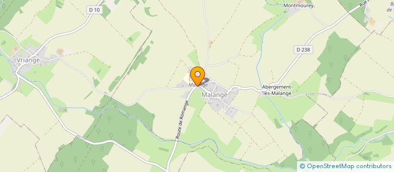 localisation de l'entreprise MONSIEUR LOIC BEAU  MALANGE