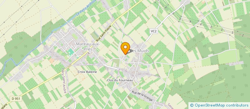 localisation de l'entreprise MONSIEUR LOIC BEAUCHAMP à MAREAU-AUX-PRES