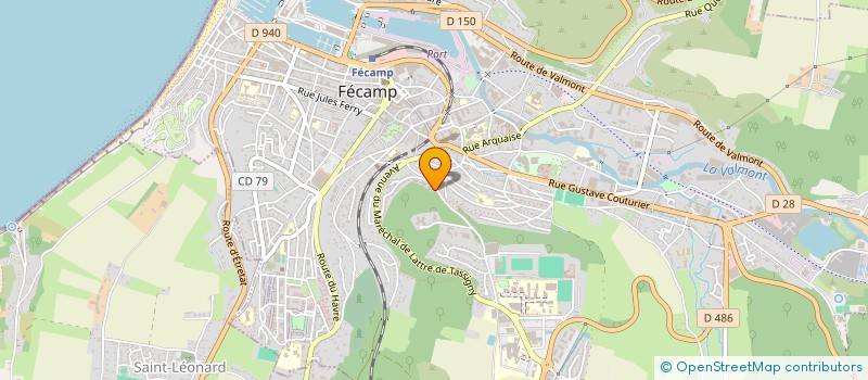 localisation de l'entreprise MONSIEUR LOIC BEAUFILS  FECAMP