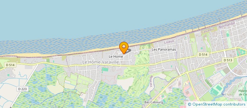 localisation de l'entreprise MONSIEUR LOIC BECUE  VARAVILLE